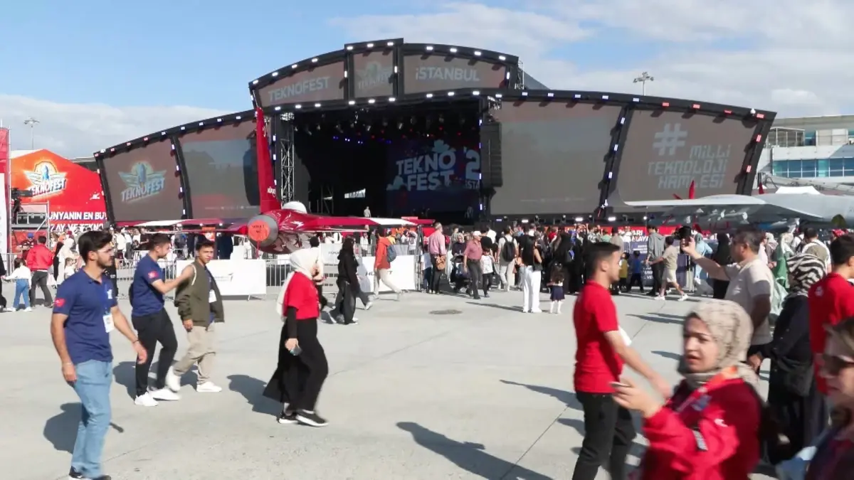 TEKNOFEST\'te Yoğun Katılım Devam Ediyor