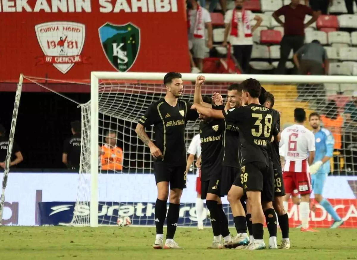 Antalyaspor ve Kayserispor 1-1 Beraberlik Yaşadı