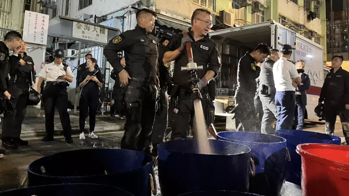 Hong Kong\'da İkinci Dünya Savaşı Bomba İmhası