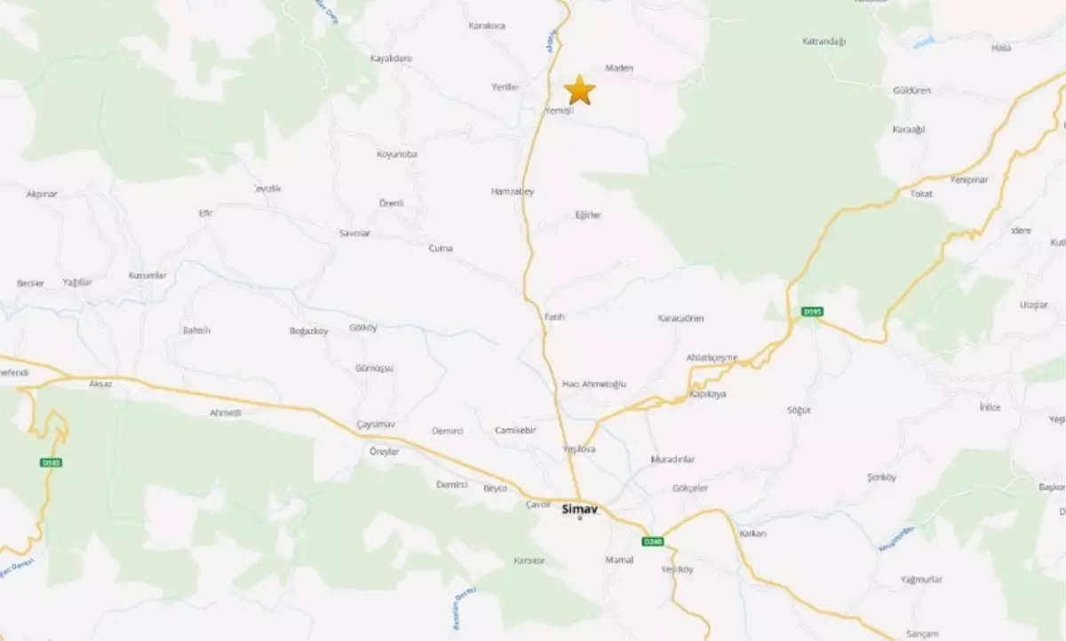 Simav\'da 4.2 Büyüklüğünde Deprem