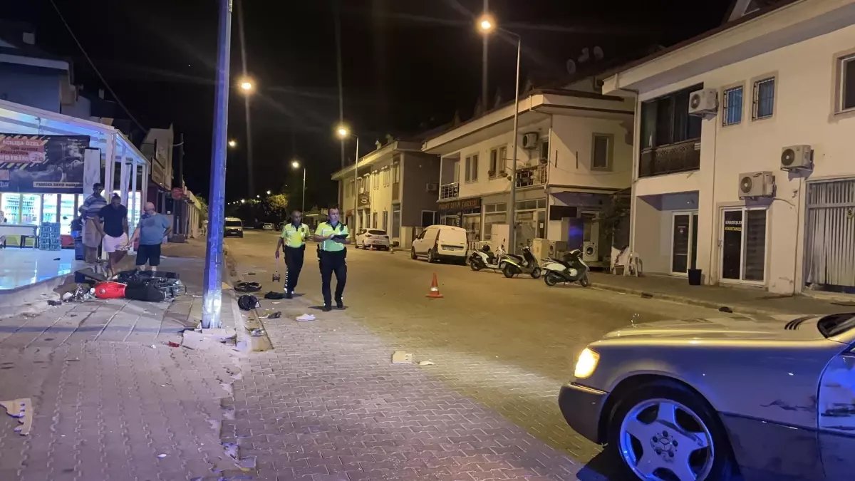 Fethiye\'de motosiklet kazası: 1 ölü