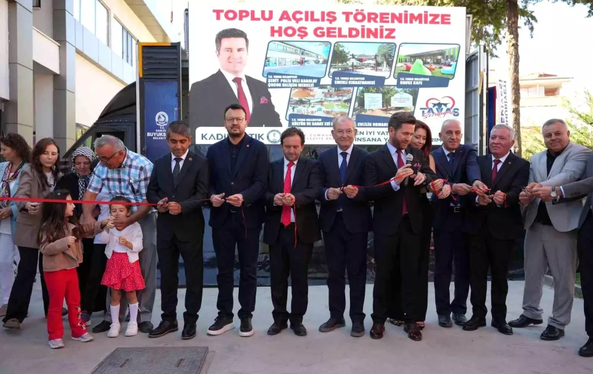 Tavas Belediyesi \'5\'i Bir Yerde\' yatırım projelerinin açılışını gerçekleştirdi