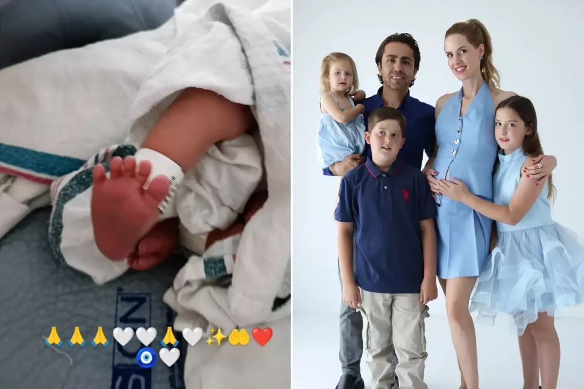 Wilma Elles dördüncü çocuğunu kucağına aldı! İşte oğluna verdiği isim