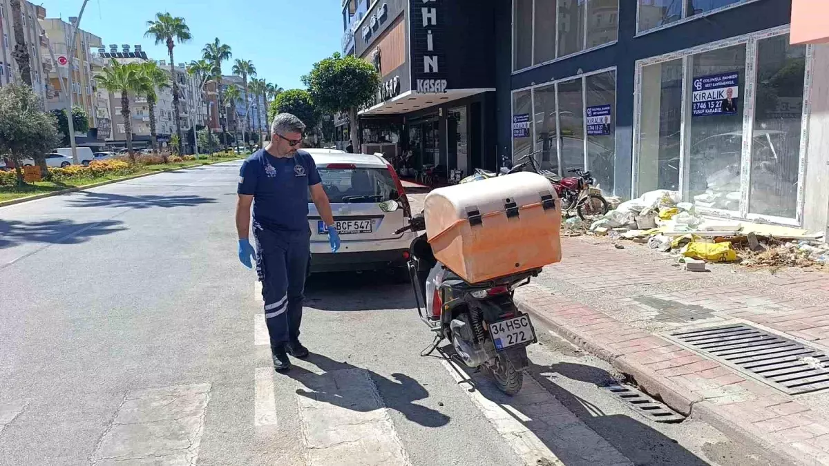 Manavgat\'ta Motosiklet Kazası
