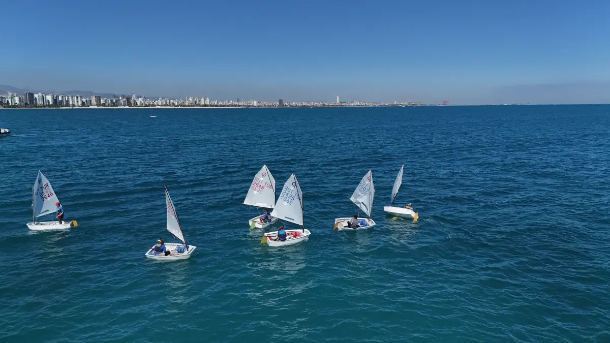 Mersin\'de Yelken Ligi Finali Yapıldı