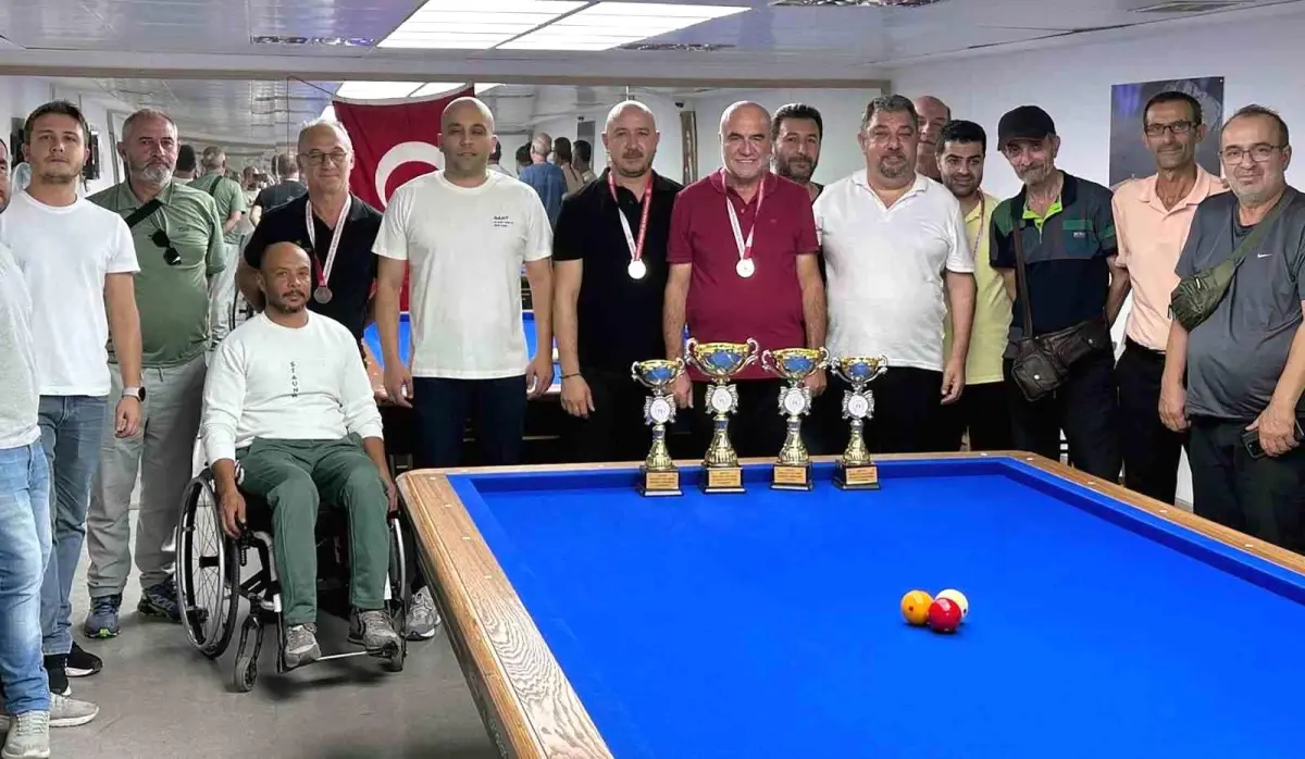 Muğla Bilardo İl Birinciliği Sonuçlandı
