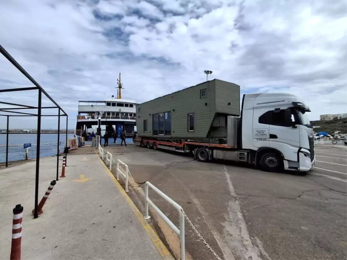 Bozcaada Belediyesi, Tiny House\'lar için Yıkım Sürecini Başlattı