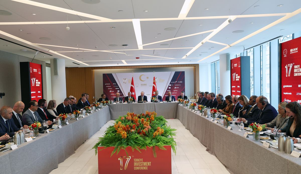 Erdoğan, New York\'ta Türk Yatırım Konferansı\'na Katıldı