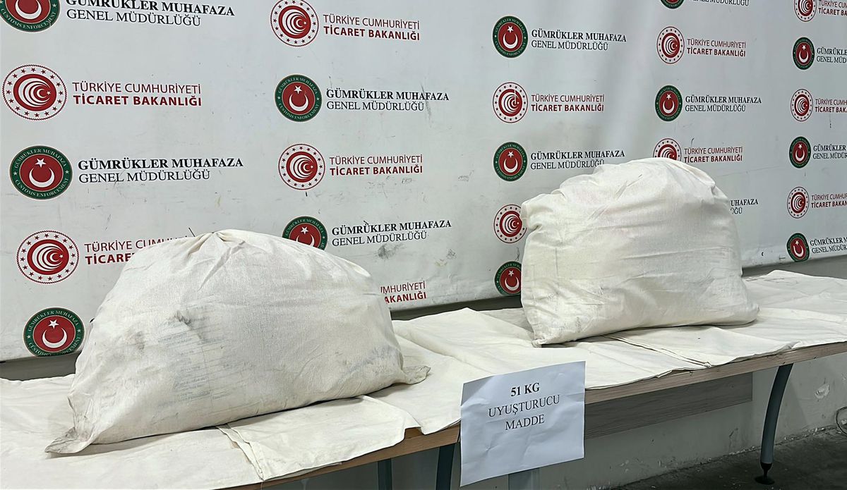 Kapıkule\'de 51 Kilo Uyuşturucu Ele Geçirildi