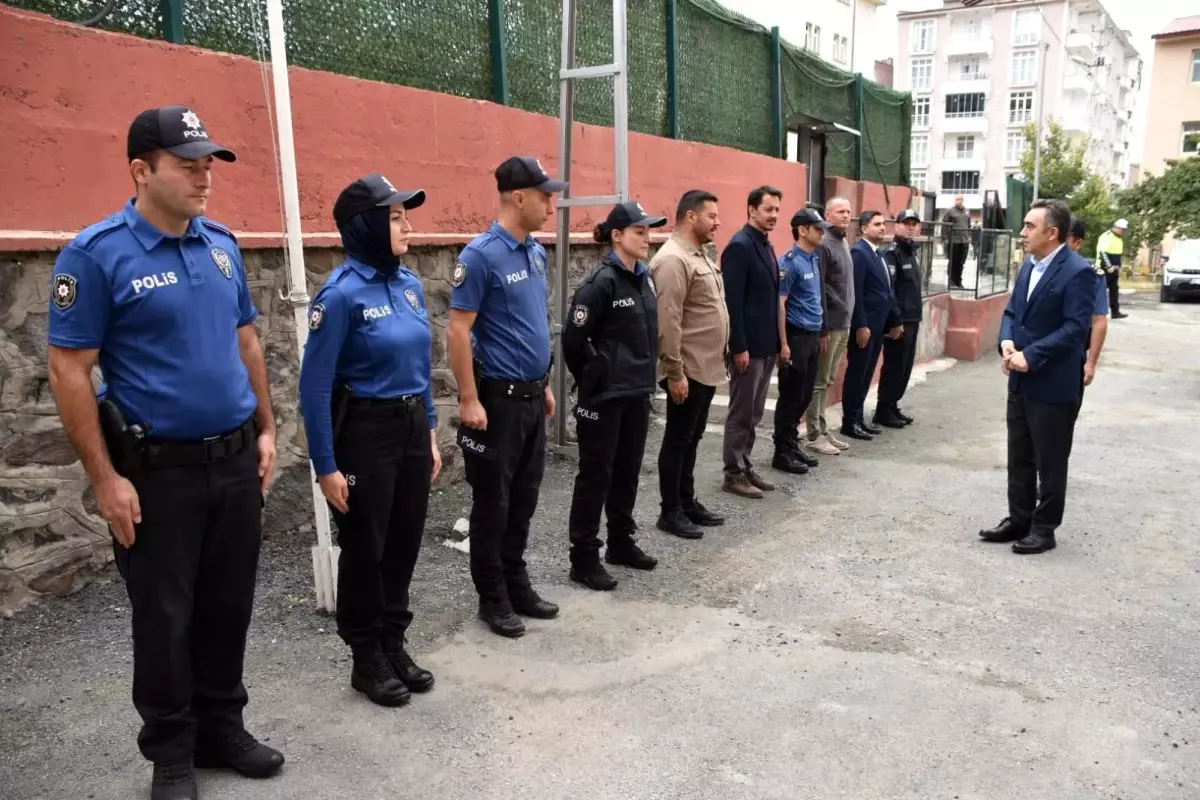Emniyet Müdürü Tombul\'un Kağızman Ziyareti