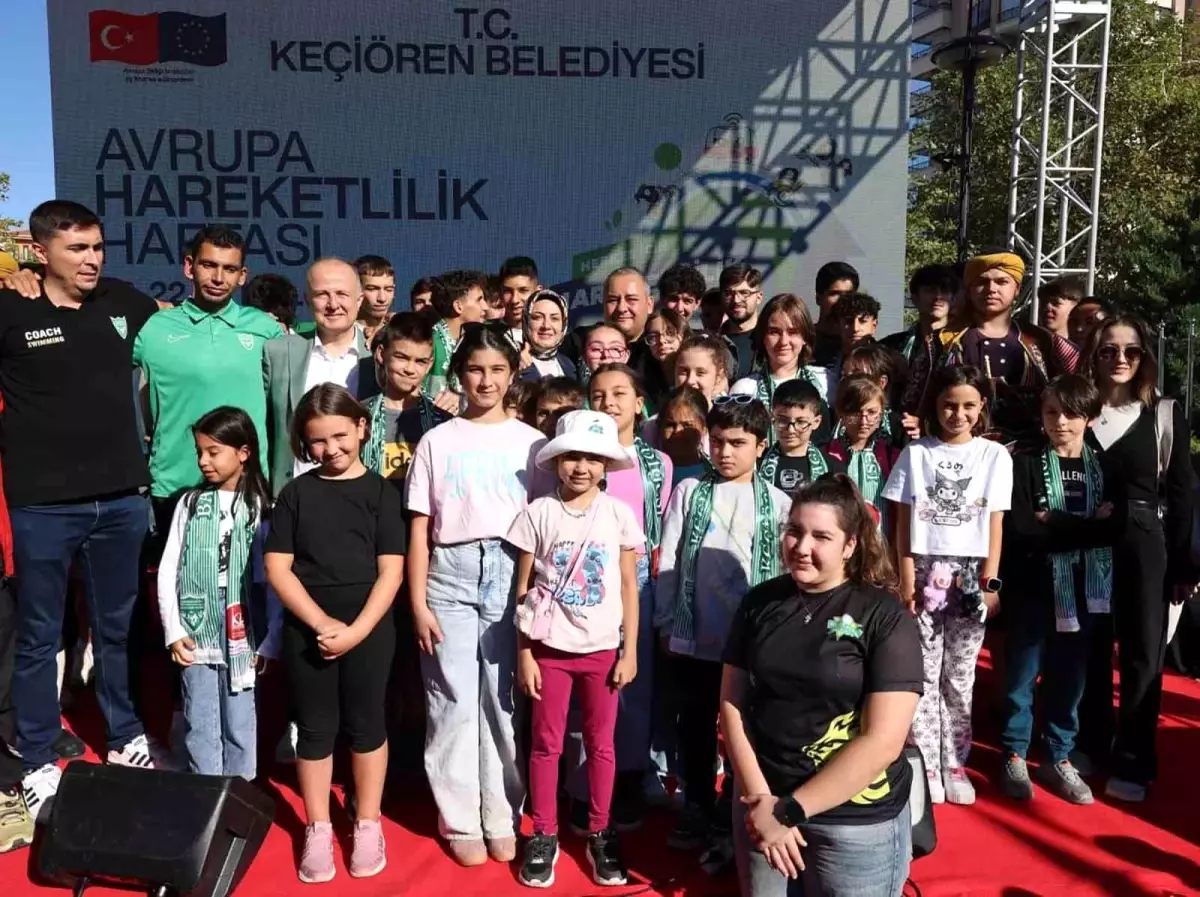 Keçiören\'de Avrupa Hareketlilik Haftası Etkinlikleri Düzenlendi