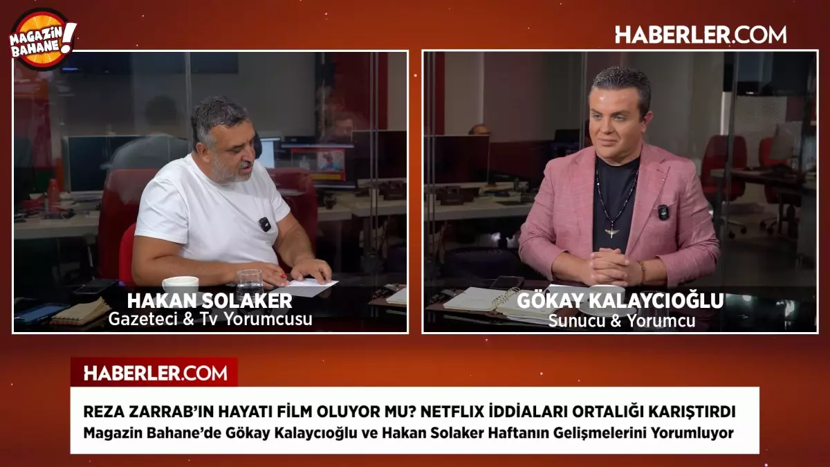 Magazin Bahane\'de Reza Zarrab\'ın Netflix iddiaları ve tartışmalı geçmişi ele alındı