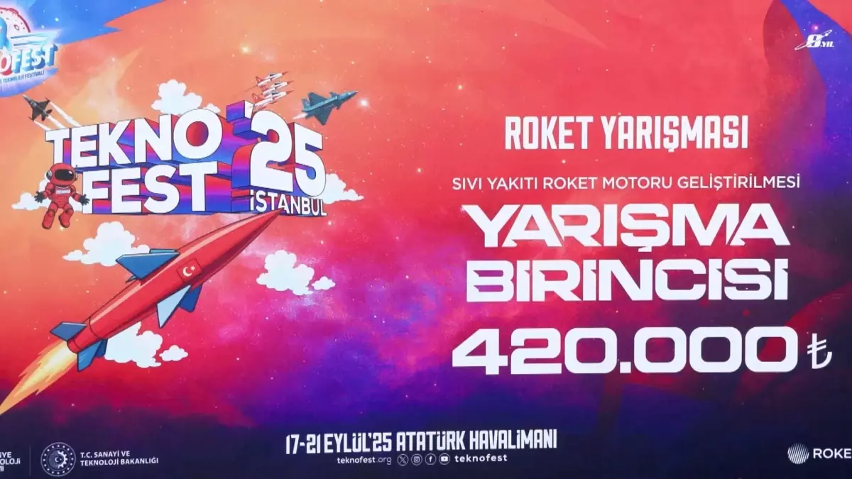 Çukurova Üniversitesi Öğrencileri, Sıvı Yakıtlı Roket Motoru ile TEKNOFEST\'te birinci oldu