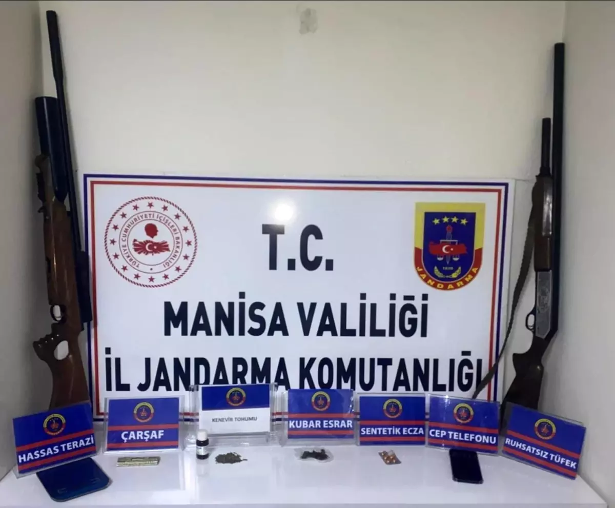 Manisa\'da Uyuşturucu Operasyonu