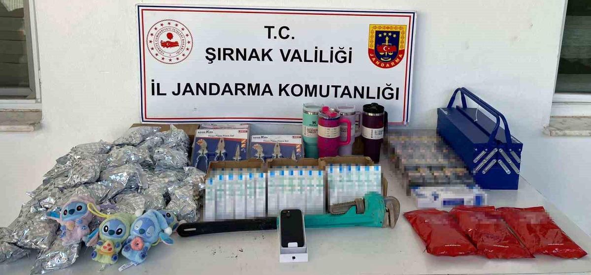 Şırnak\'ta Kaçakçılık Operasyonu: 14 Milyon Lira Değerinde Malzeme Ele Geçirildi