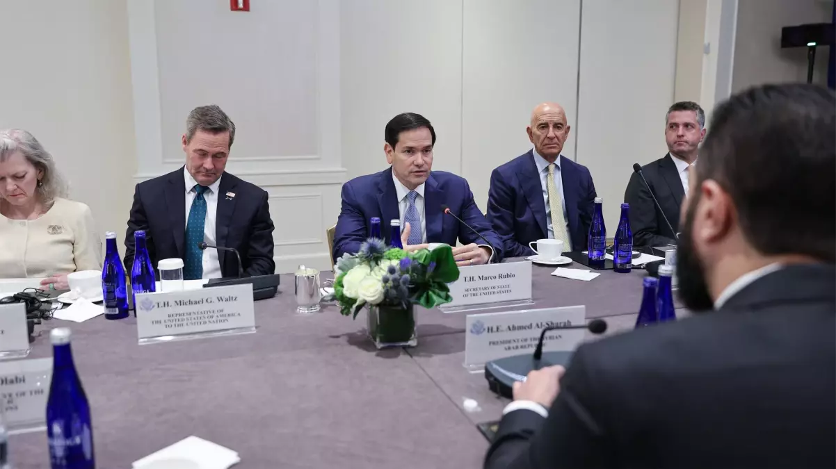 Şara ve Rubio\'dan Terörle Mücadele Görüşmesi