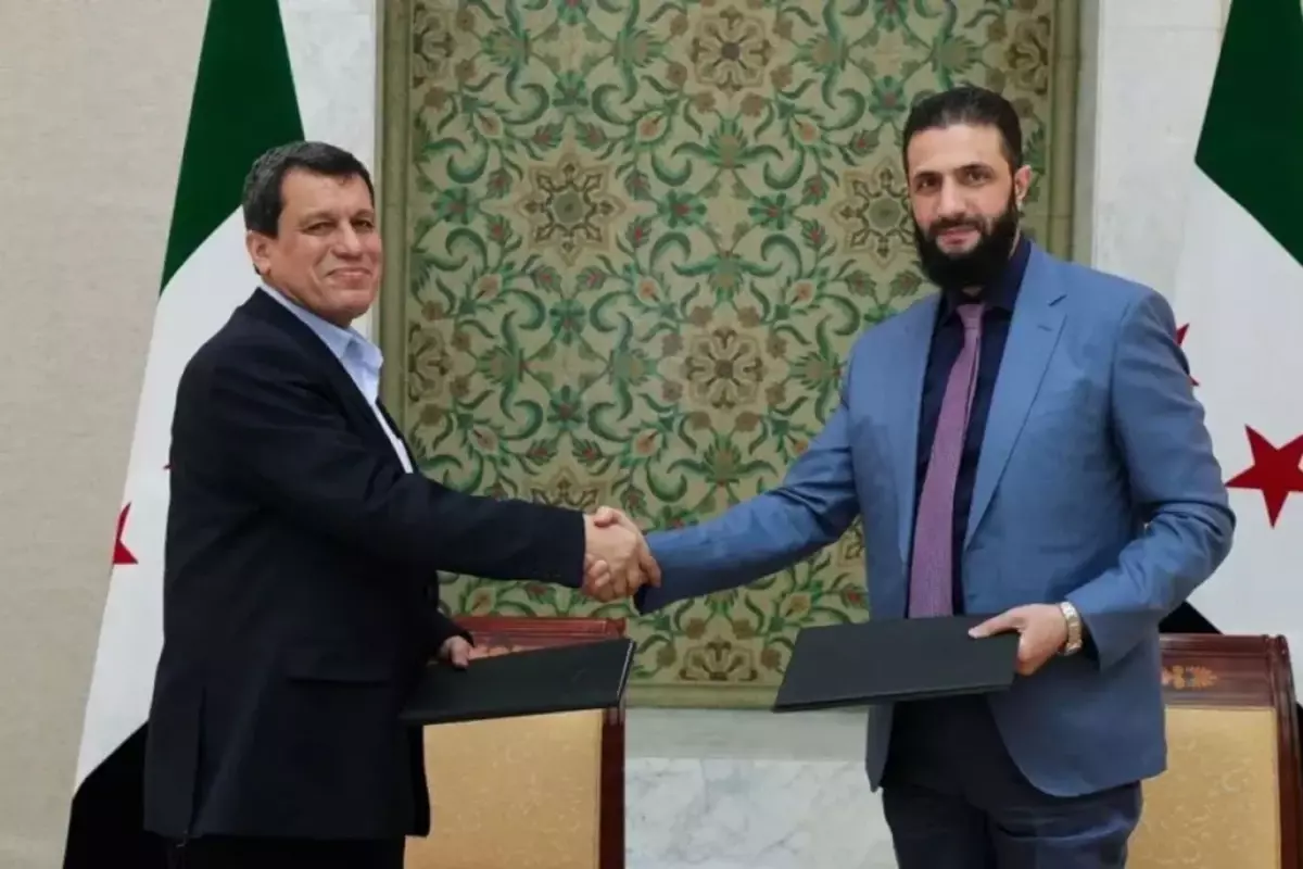 Suriye Cumhurbaşkanı Şara\'dan SDG ile mutabakat çıkışı: Hayata geçirilmesinde gecikme var
