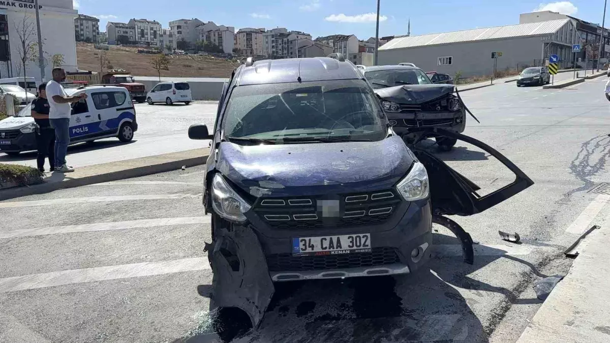 Arnavutköy\'de Kaza: 1 Yaralı, 1 Gözaltı