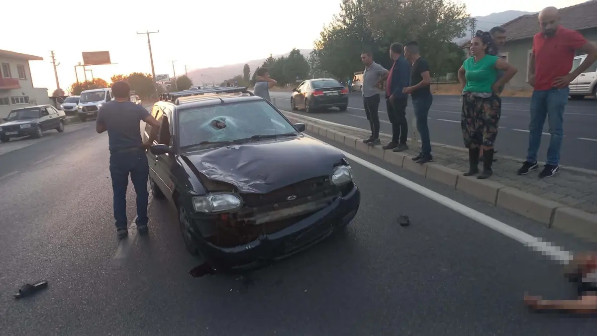 Yolda Çarpılan Kadın Hayatını Kaybetti