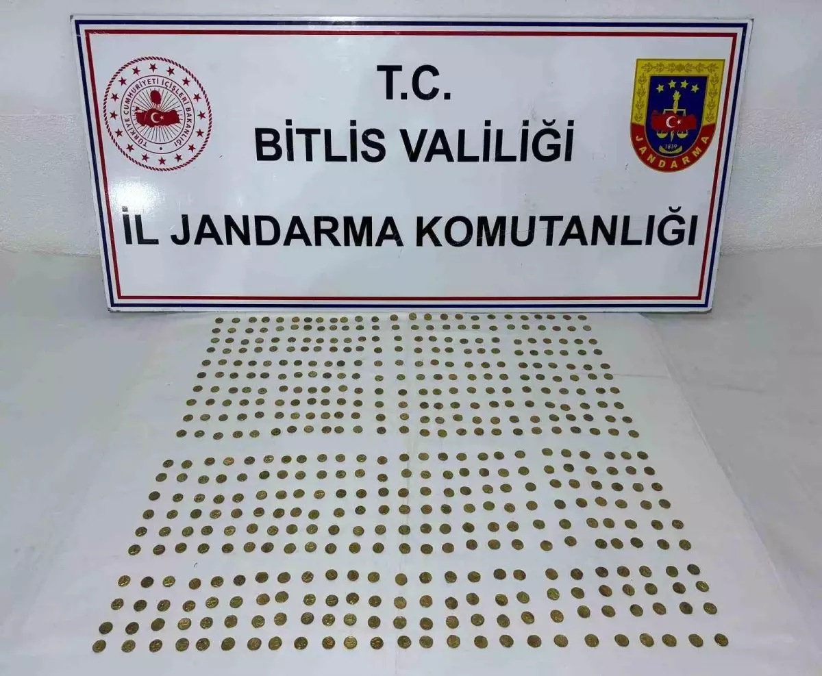Bitlis\'te 500 Roma Sikkesi Ele Geçirildi