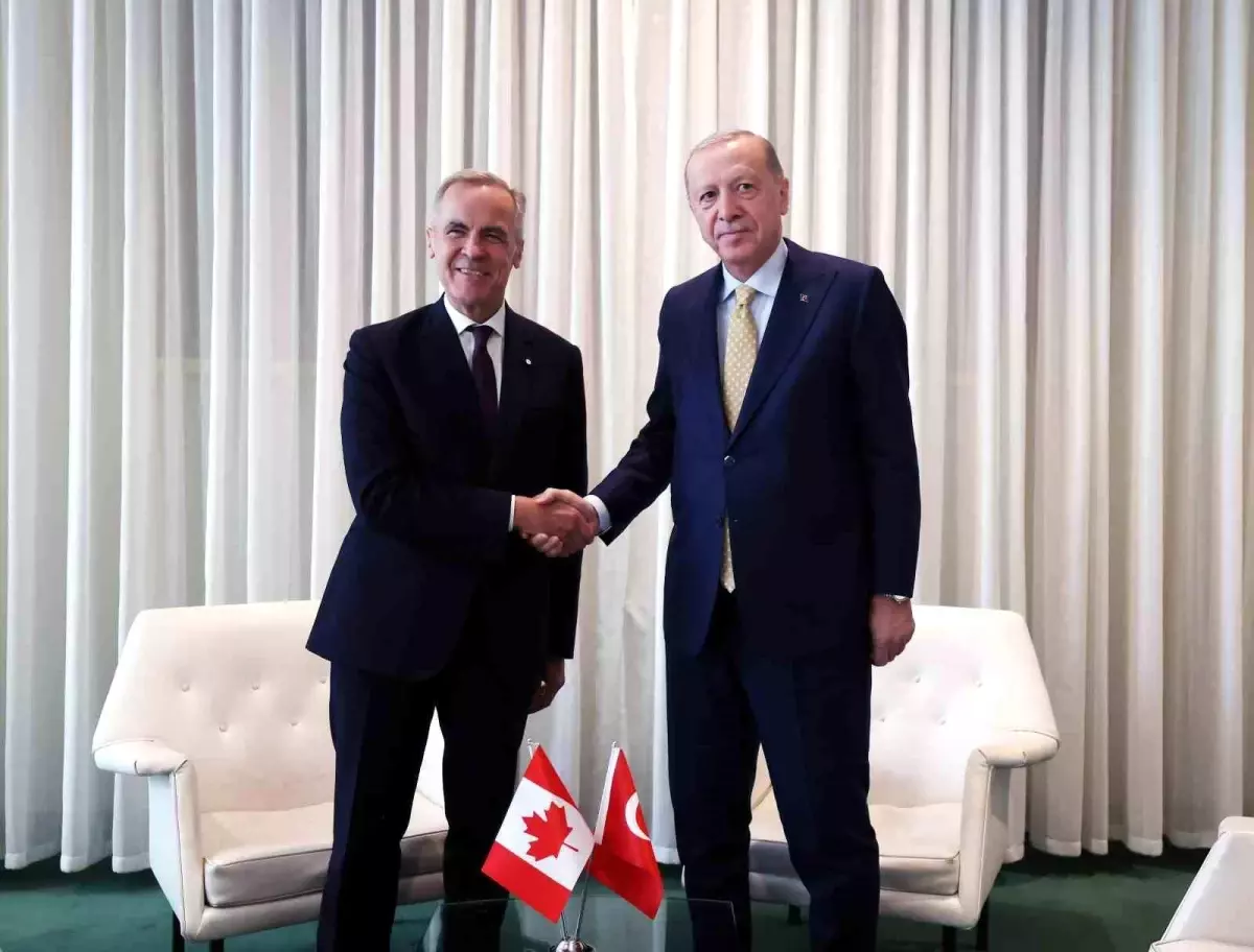 Cumhurbaşkanı Erdoğan, Kanada Başbakanı Carney\'i Türkevi\'nde Ağırladı