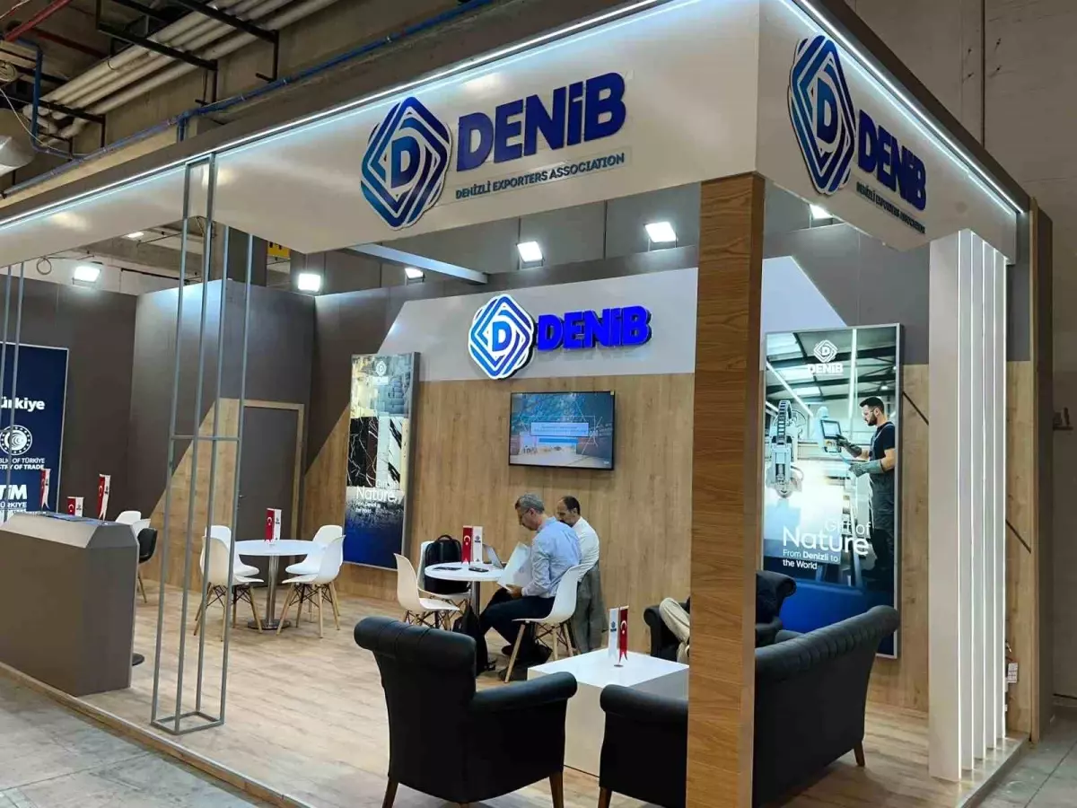 Denizli Doğal Taş Sektörü Marmomac Fuarı\'nda