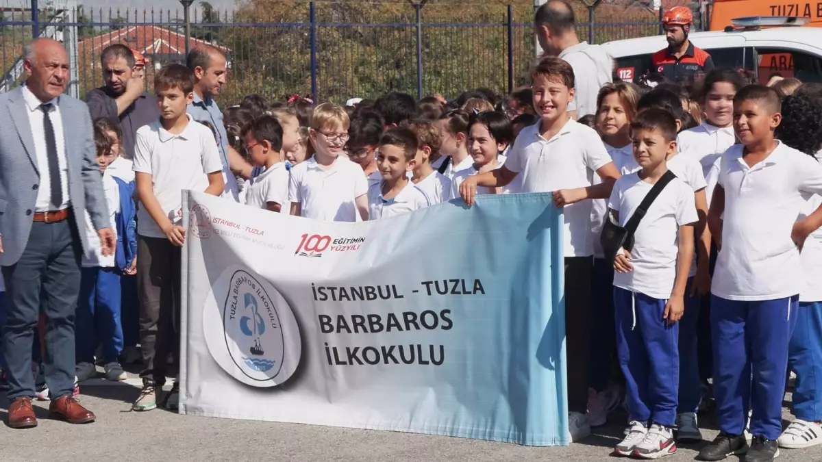 Tuzla’da Tsunami Tatbikatı Yapıldı
