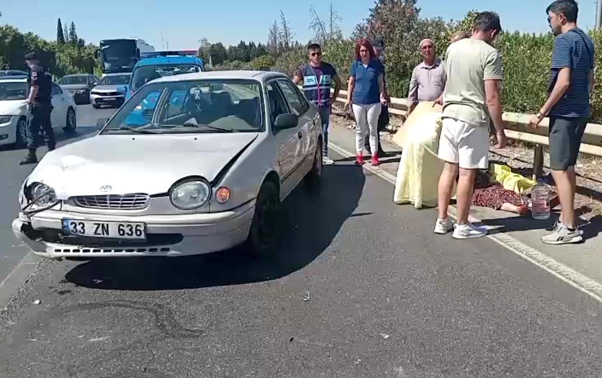 Manavgat\'ta Motosiklet Kazası: İki Yaralı