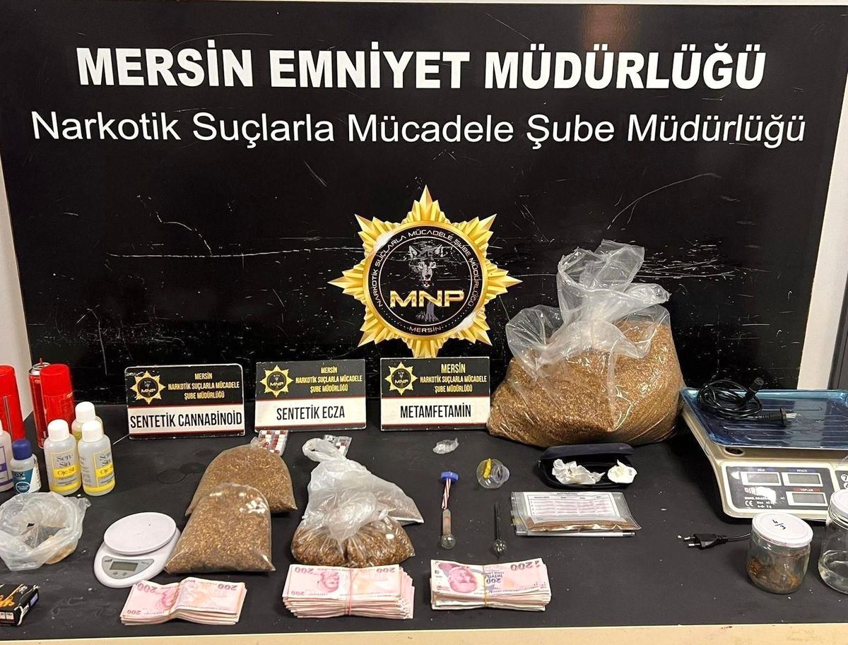 Mersin\'de Uyuşturucu Operasyonları: 152 Gözaltı