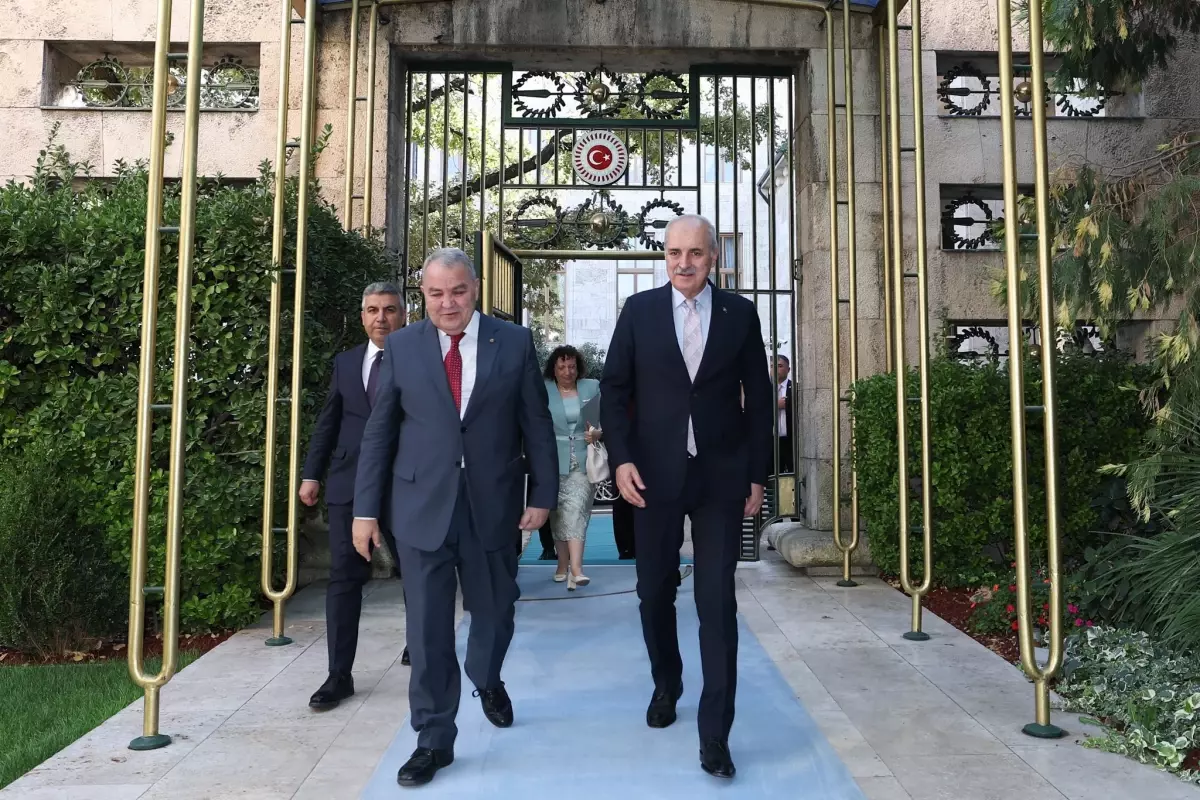Kurtulmuş ve Farrugia Görüştü