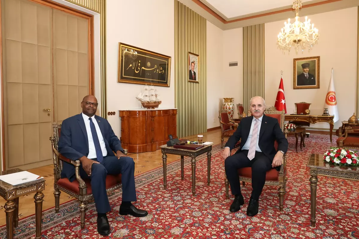 Kurtulmuş, Zimbabve Büyükelçisi\'ni Kabul Etti