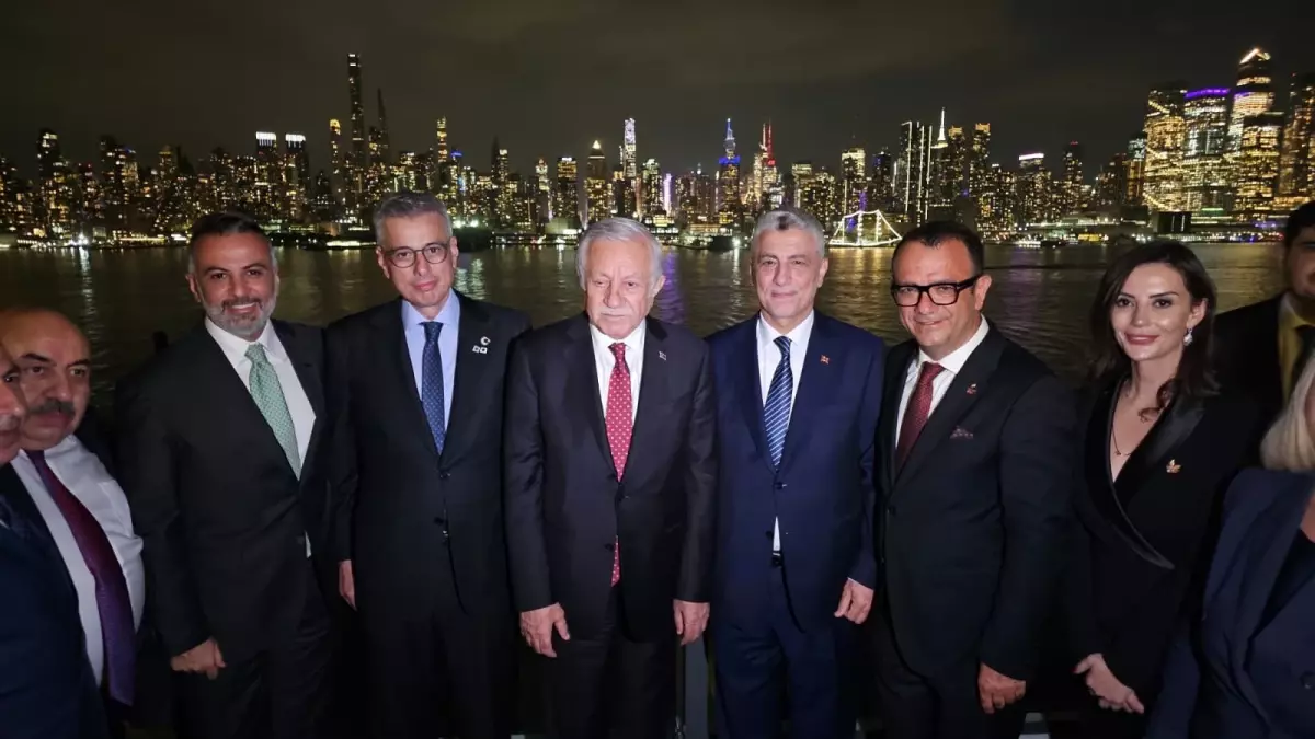 Ticaret Bakanı Ömer Bolat, New York\'ta Türk Amerikan İş Forumu\'na Katıldı