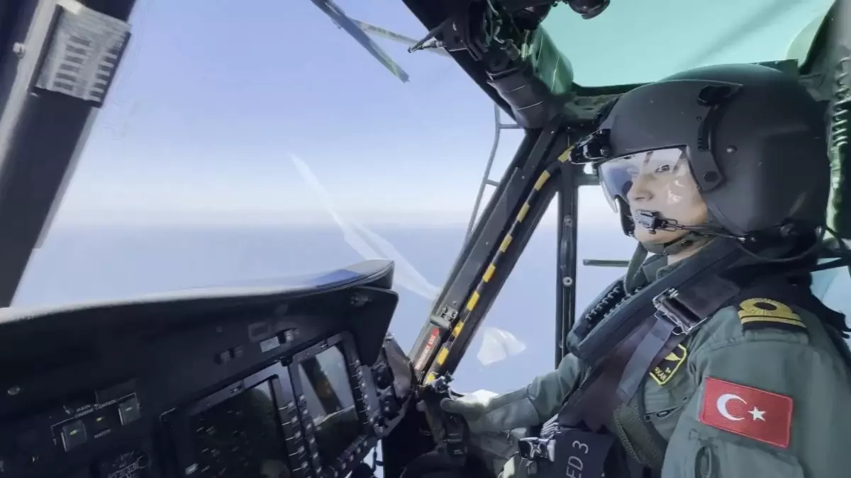 Kadın Pilot Erkan\'dan Başarılı Kurtarma