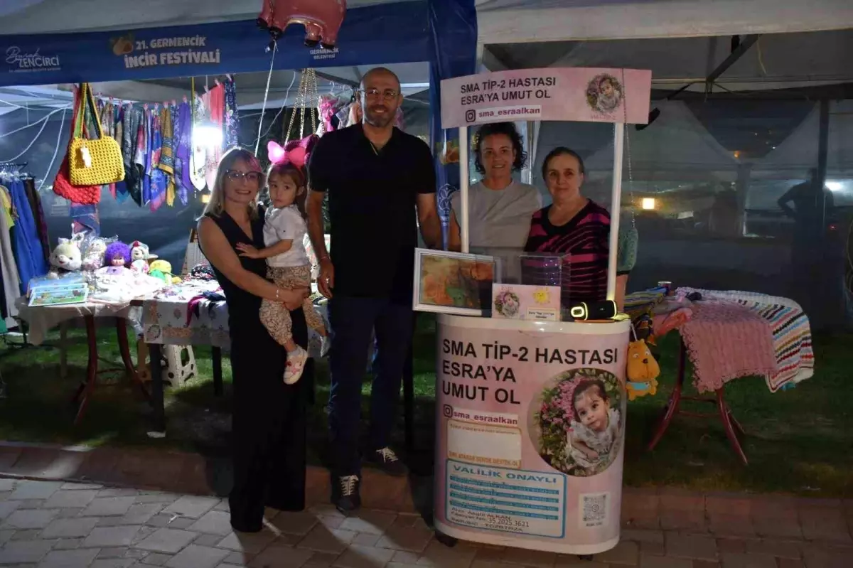 Germencik İncir Festivali\'nde SMA Hastası Çocuklara Destek Çağrısı