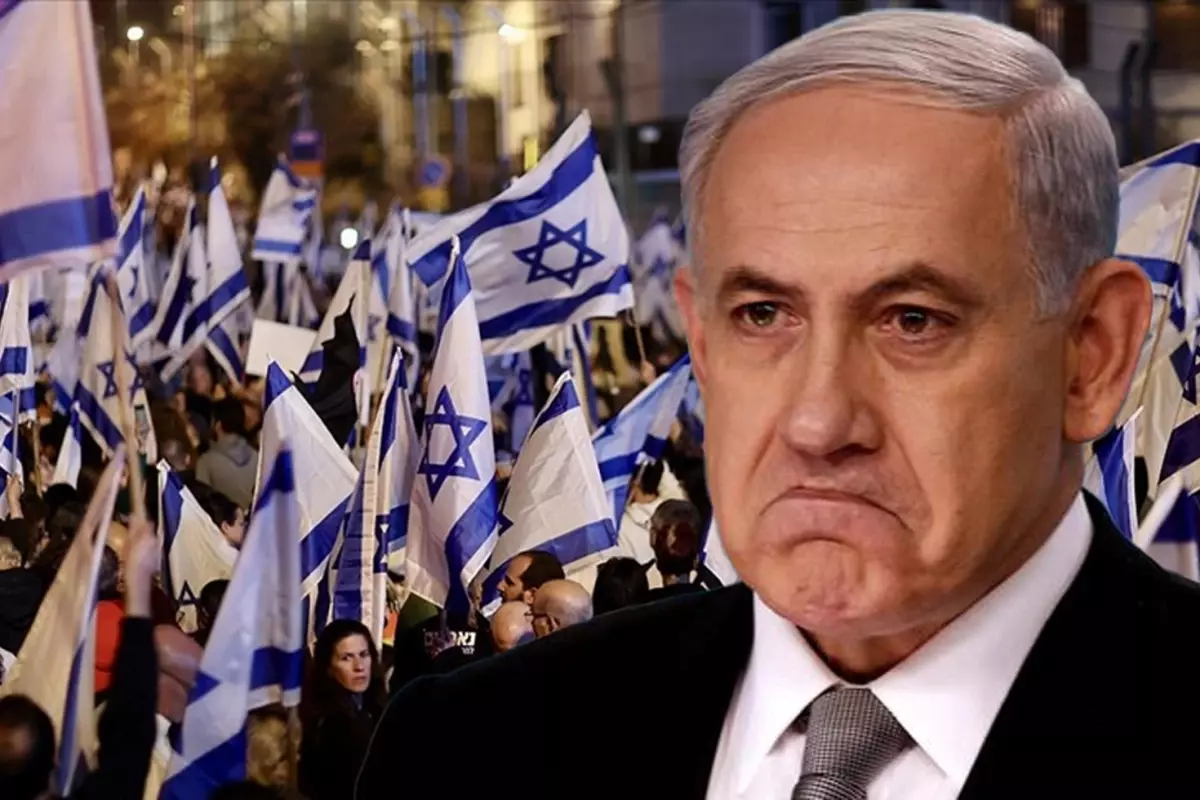 BM toplantısı için yola çıkacak Netanyahu\'ya protesto şoku! Tutuklanmasını istediler