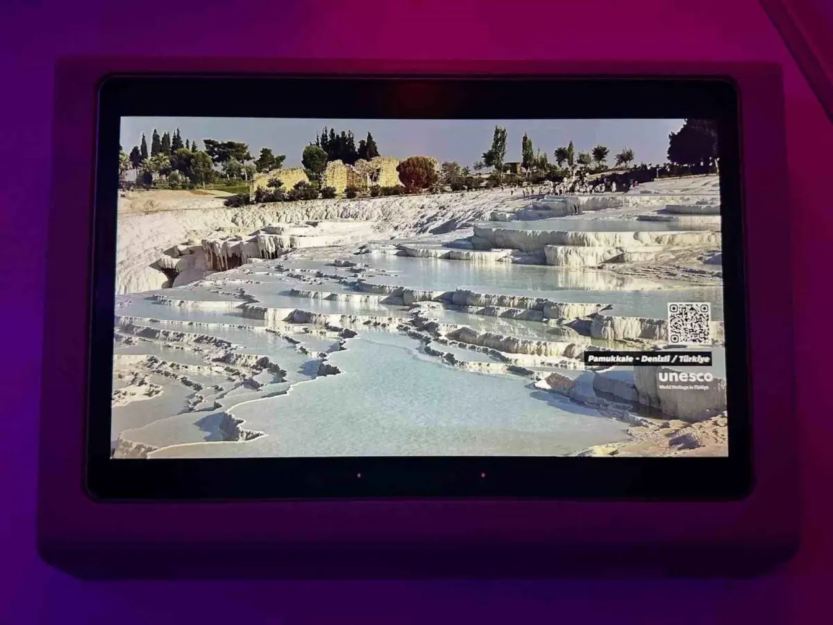 Pamukkale THY Uçuş Ekranlarında!
