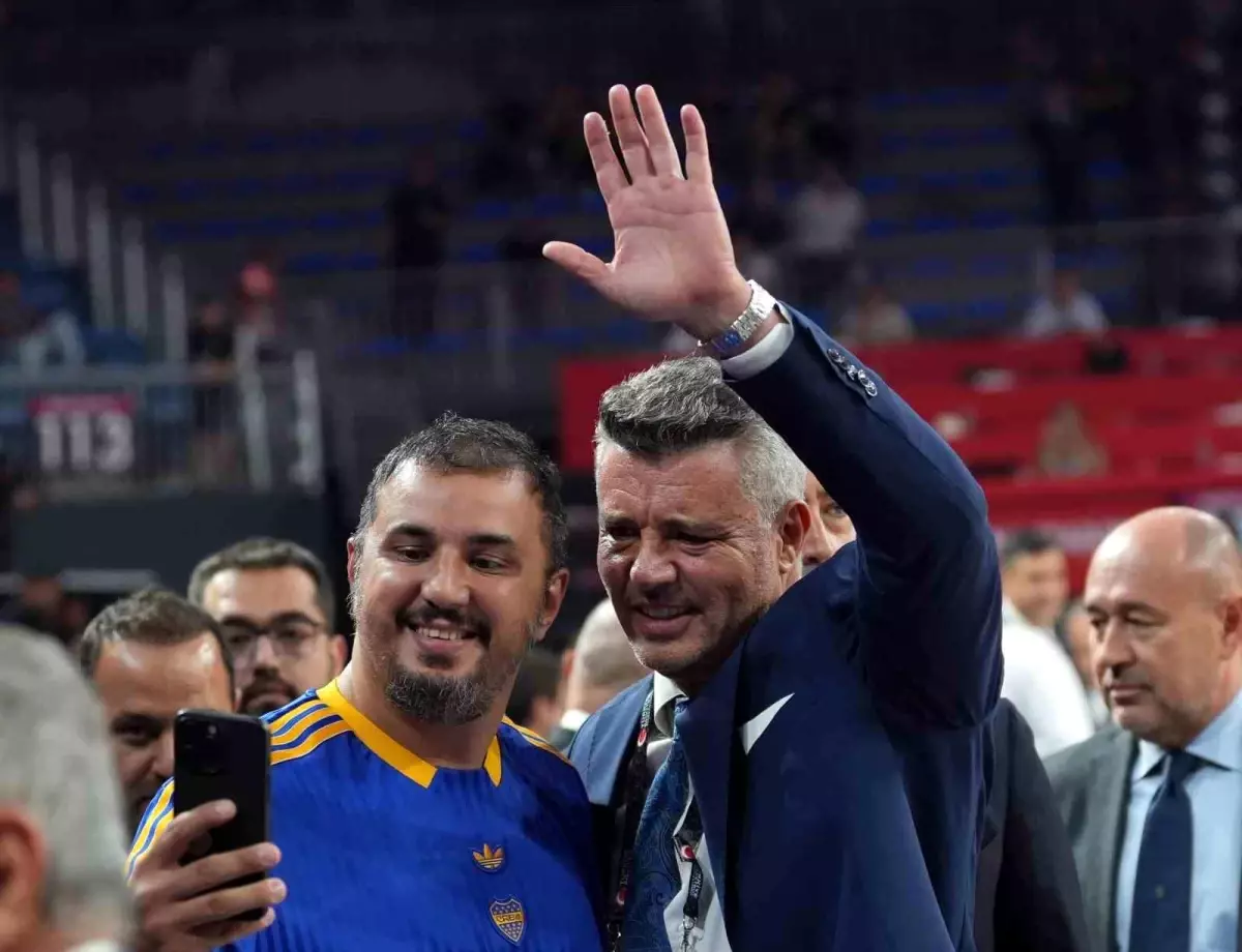 Sadettin Saran, Fenerbahçe Beko\'yu Desteklemeye Gitti