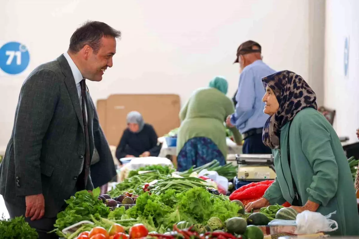 Vali Sözer\'den Kapalı Pazar Ziyareti