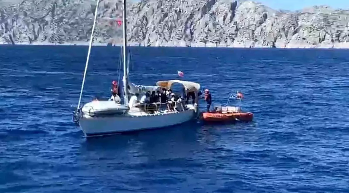 Marmaris\'te Düzensiz Göçmen Operasyonu