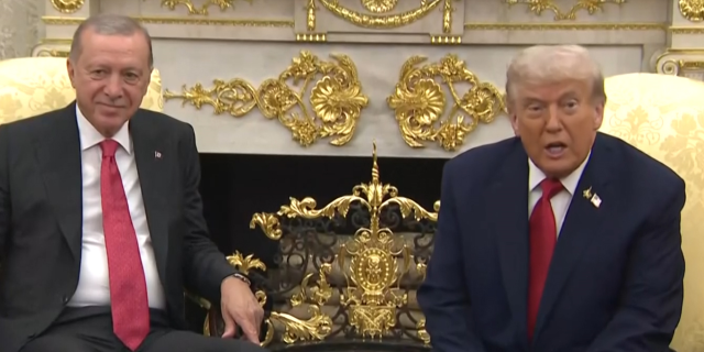 Erdoğan 6 yıl sonra Beyaz Saray'da! Trump kapıda bizzat karşıladı
