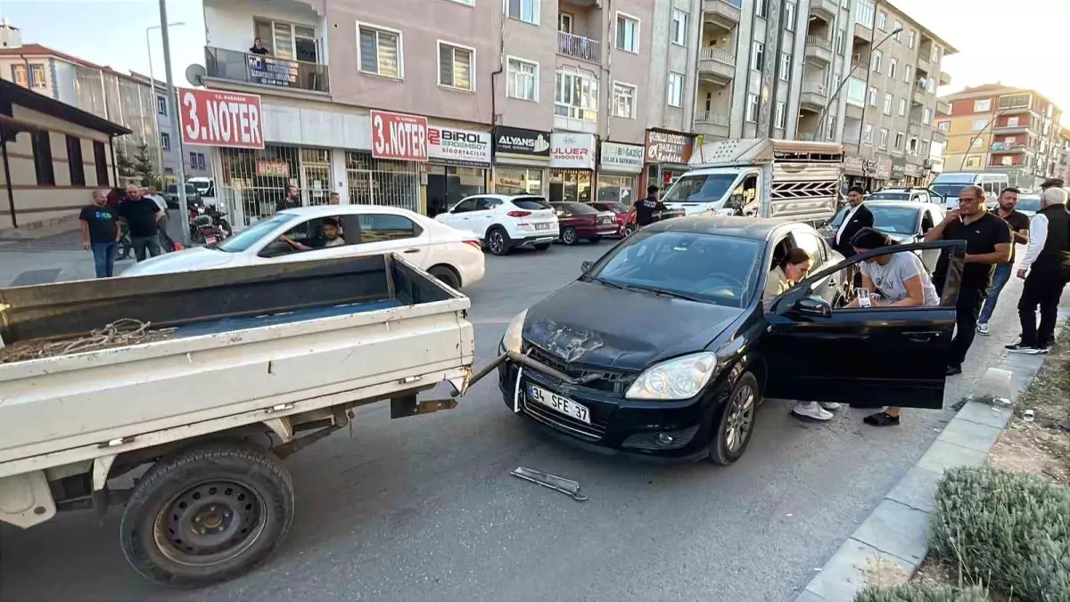 Karaman\'da Zincirleme Kaza: 1 Yaralı