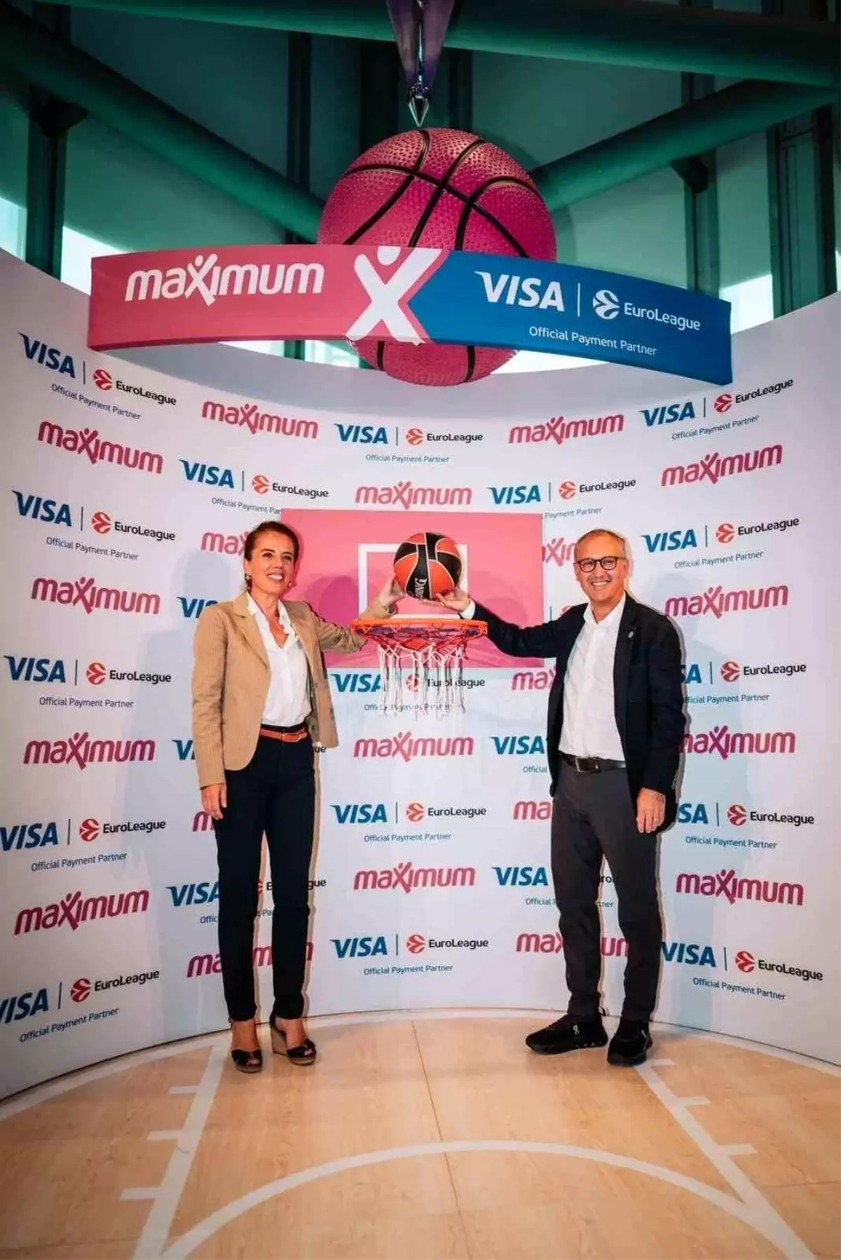 Maximum, EuroLeague\'de Visa ile İş Birliği Kurdu