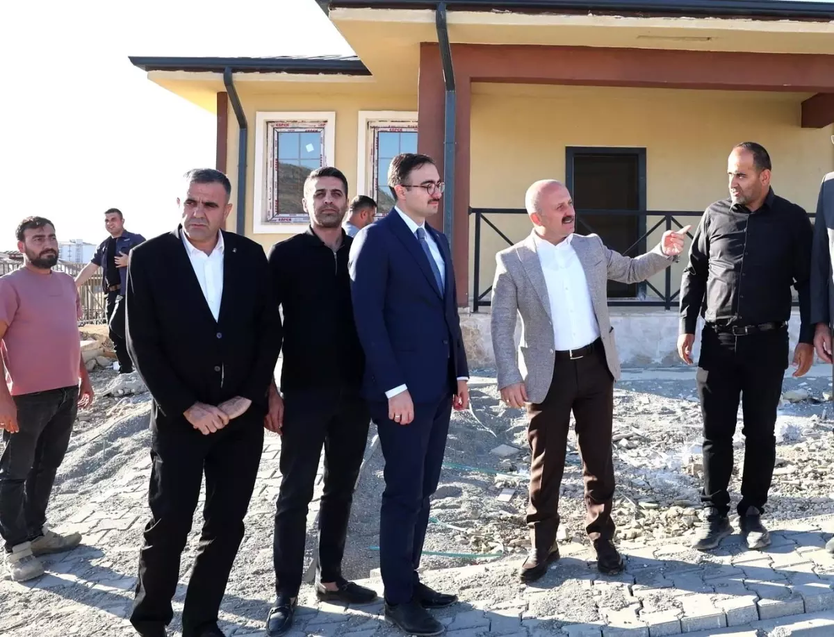 Sincik\'te Yeni Köy Evleri Tamamlandı