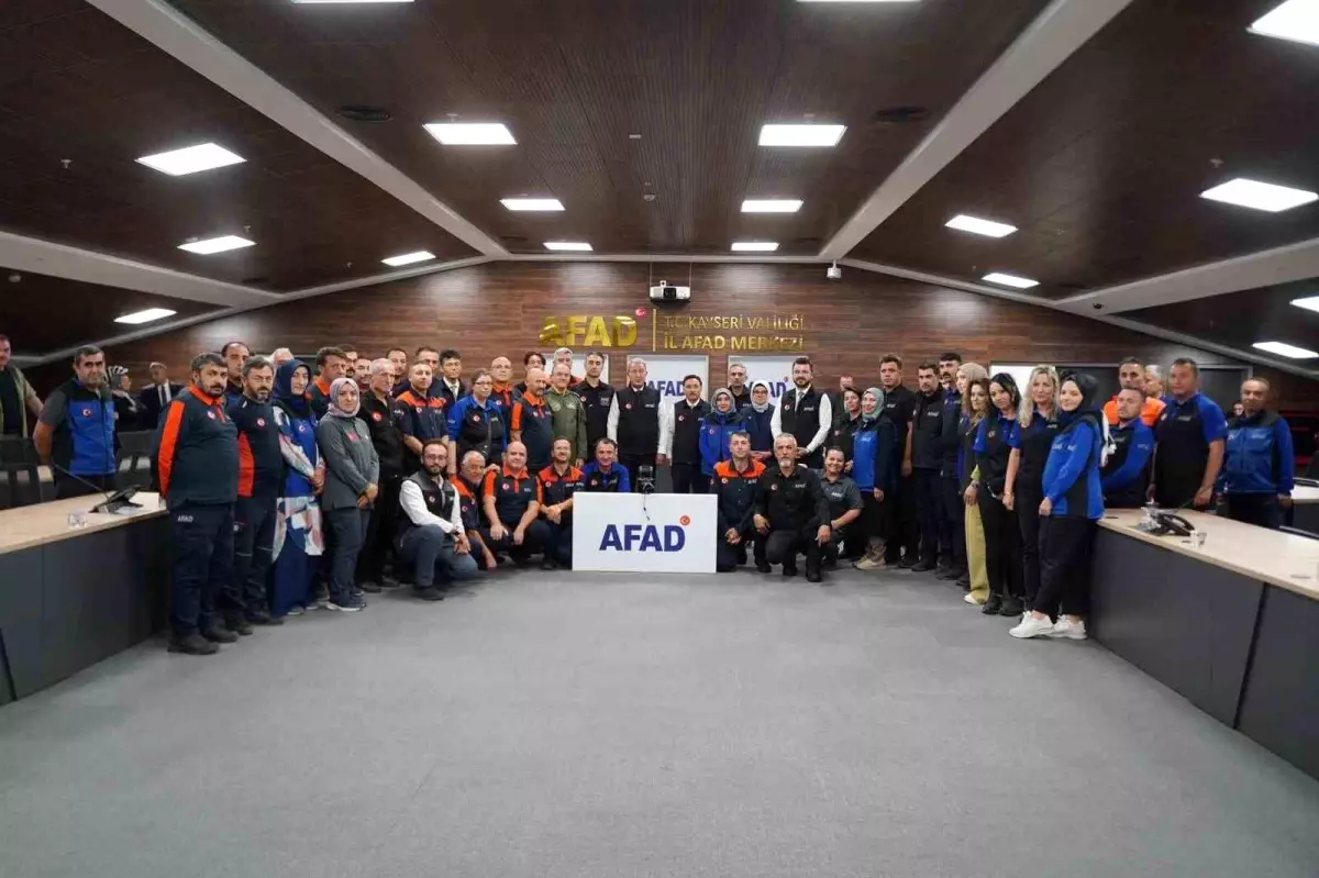 Kayseri\'de Afet ve Acil Durum Toplantısı