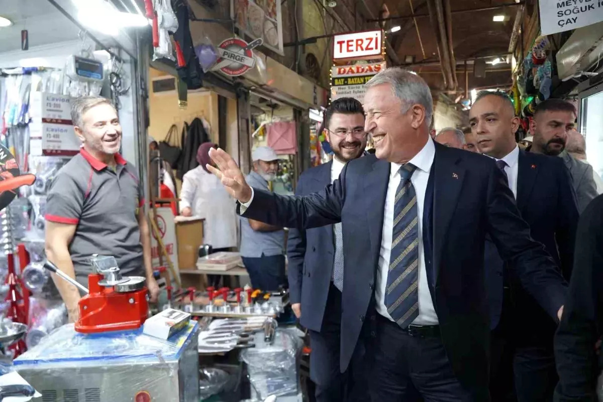 AK Parti Kayseri İl Teşkilatı\'ndan Esnaf Ziyareti
