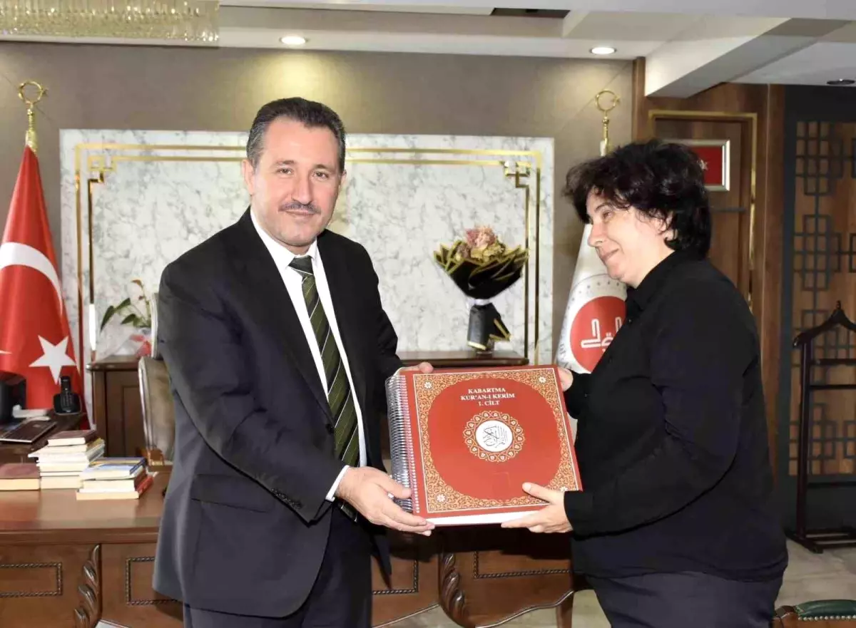 Körler Derneği Başkanı Müftü ile Görüştü