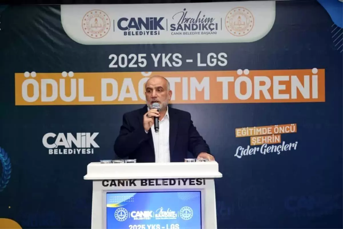 Canik\'te YKS ve LGS Başarıları Ödüllendirildi