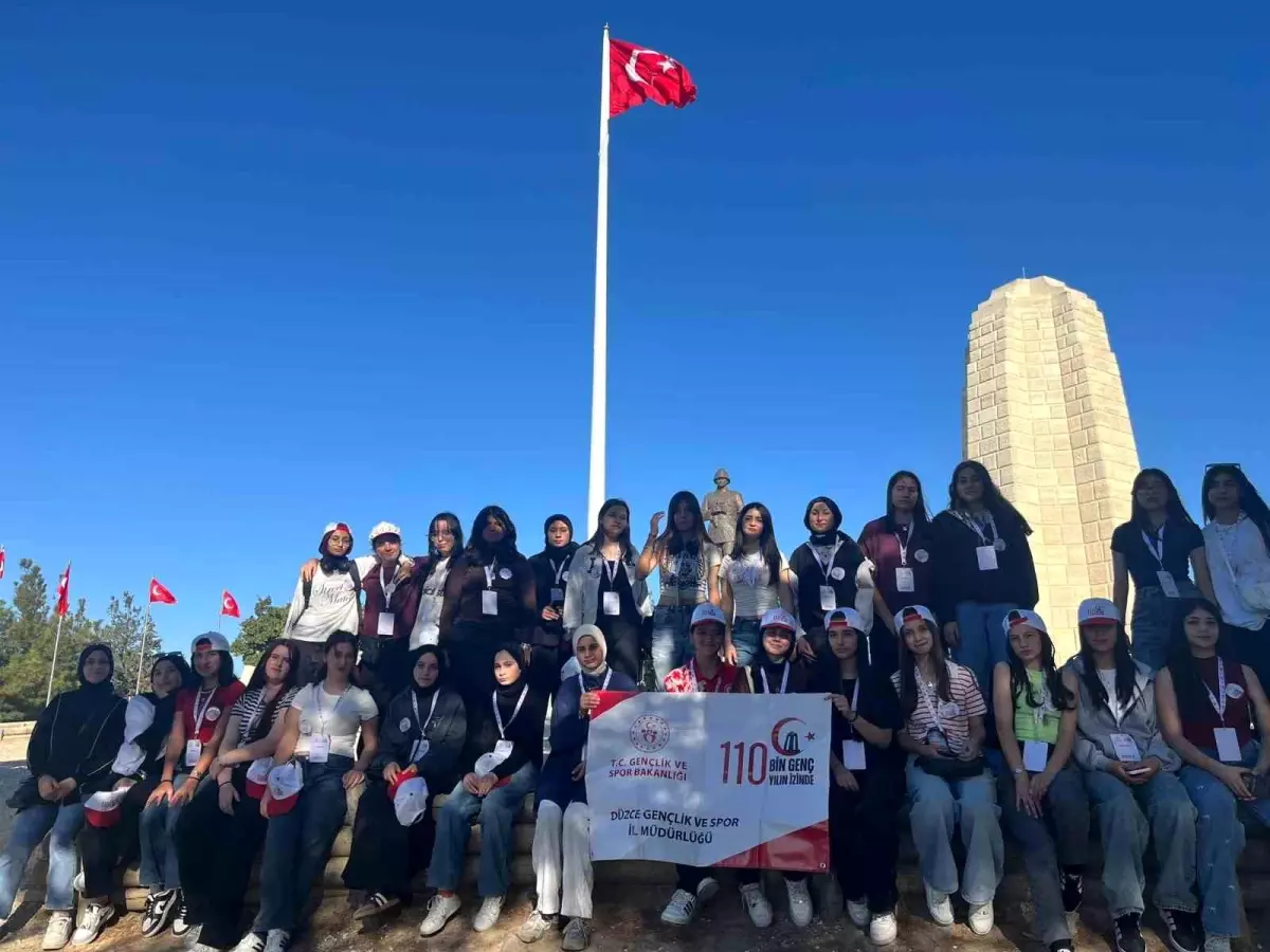 Düzceli gençler Çanakkale\'de