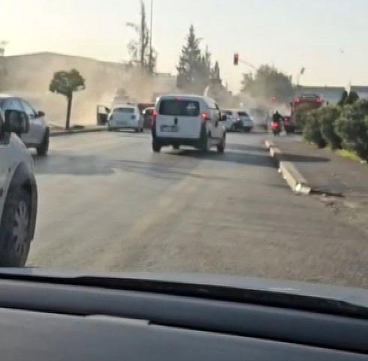 Gaziantep\'te Kontrolden Çıkan Çekici 6 Aracı Biçti