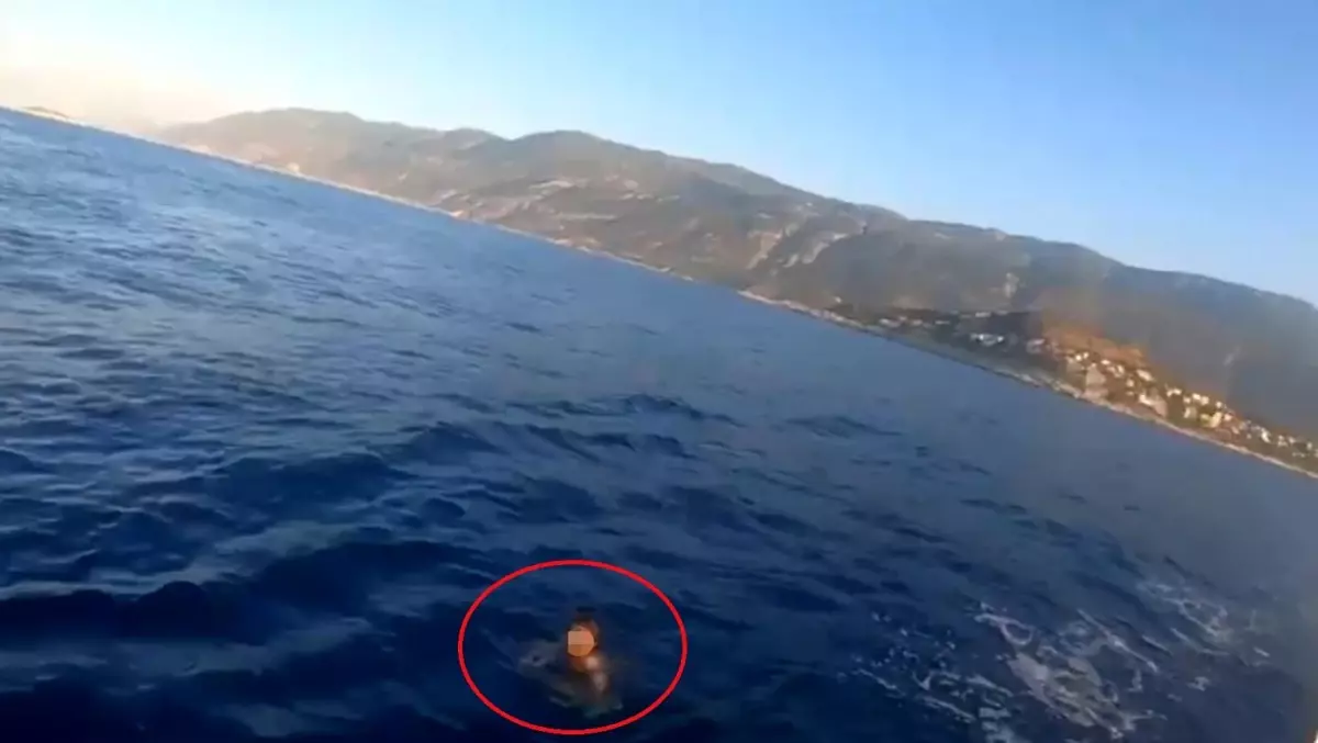 Hapis Cezaası Olan Kişi Yüzerek Kaçmaya Çalıştı